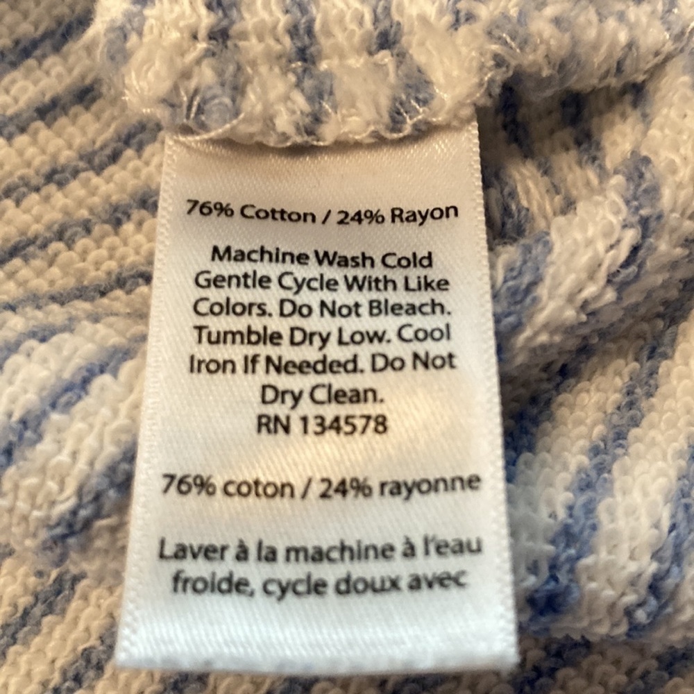 VINEYARD VINES Long Sleeved 1/4 Zip Shep Shirt - size womens XXS - Picture 14 of 15